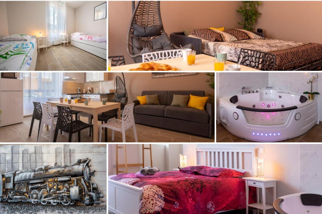 Loc Trotteur Le Cacao - Balneo, Gare Lourdes Apartment ภายนอก รูปภาพ
