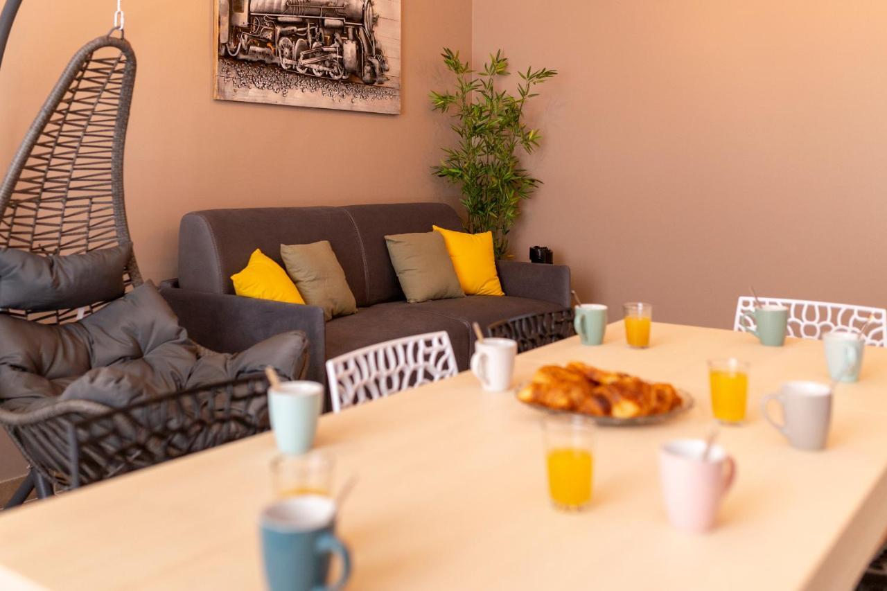 Loc Trotteur Le Cacao - Balneo, Gare Lourdes Apartment ภายนอก รูปภาพ