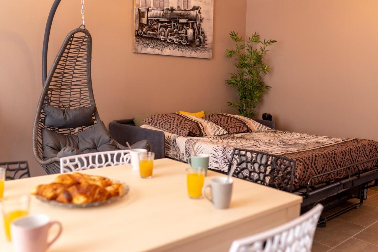 Loc Trotteur Le Cacao - Balneo, Gare Lourdes Apartment ภายนอก รูปภาพ