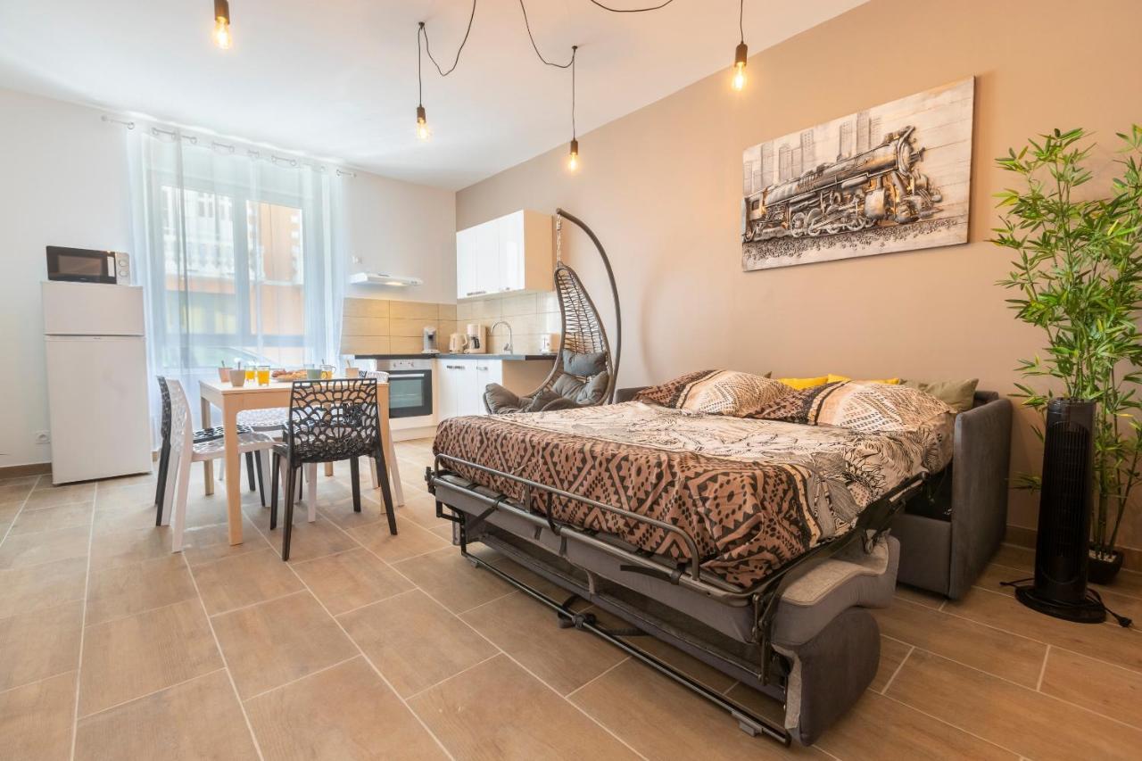 Loc Trotteur Le Cacao - Balneo, Gare Lourdes Apartment ภายนอก รูปภาพ